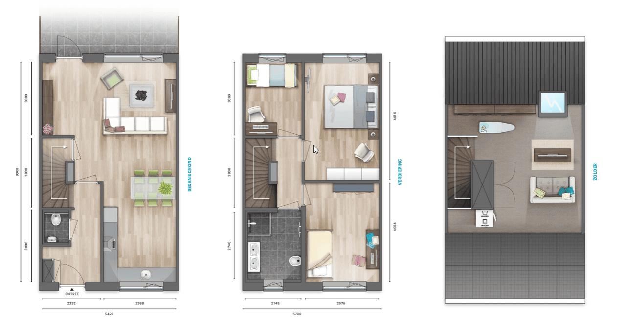 Energy-efficient corner house with 3 bedrooms - Image 9