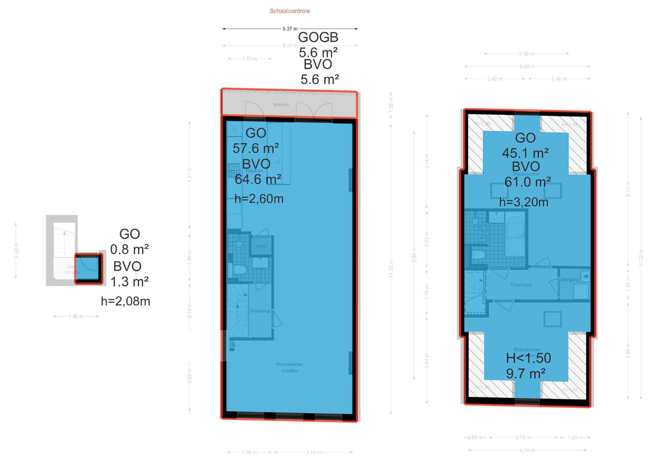 Dubbel bovenhuis met 2 badkamers in De Pijp - Afbeelding 31