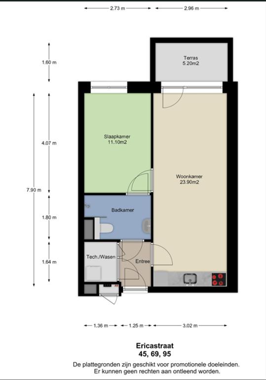 Nieuw appartement met balkon bij Stadswandelpark - Afbeelding 8