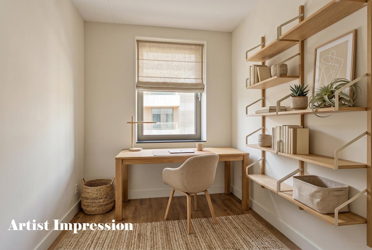 Licht 4-kamerappartement met groot balkon - Afbeelding 9