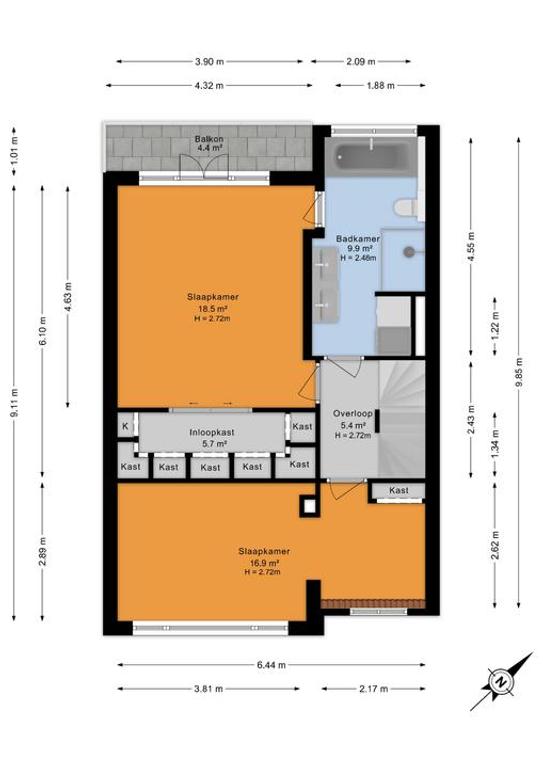 4-slaapkamer villa met tuin in Wassenaar - Afbeelding 35