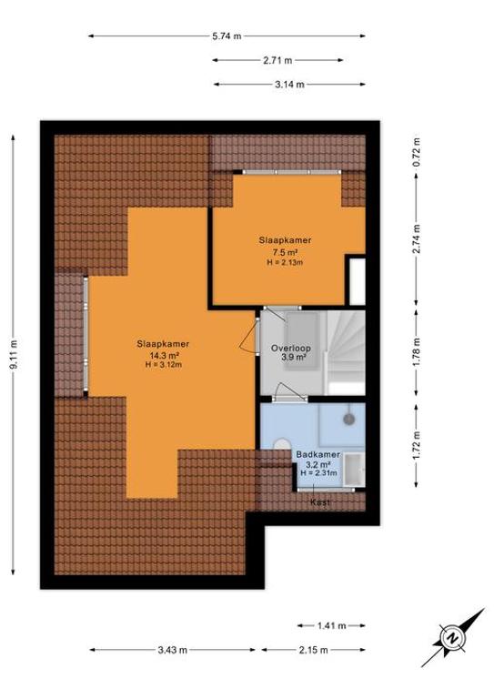 4-slaapkamer villa met tuin in Wassenaar - Afbeelding 36