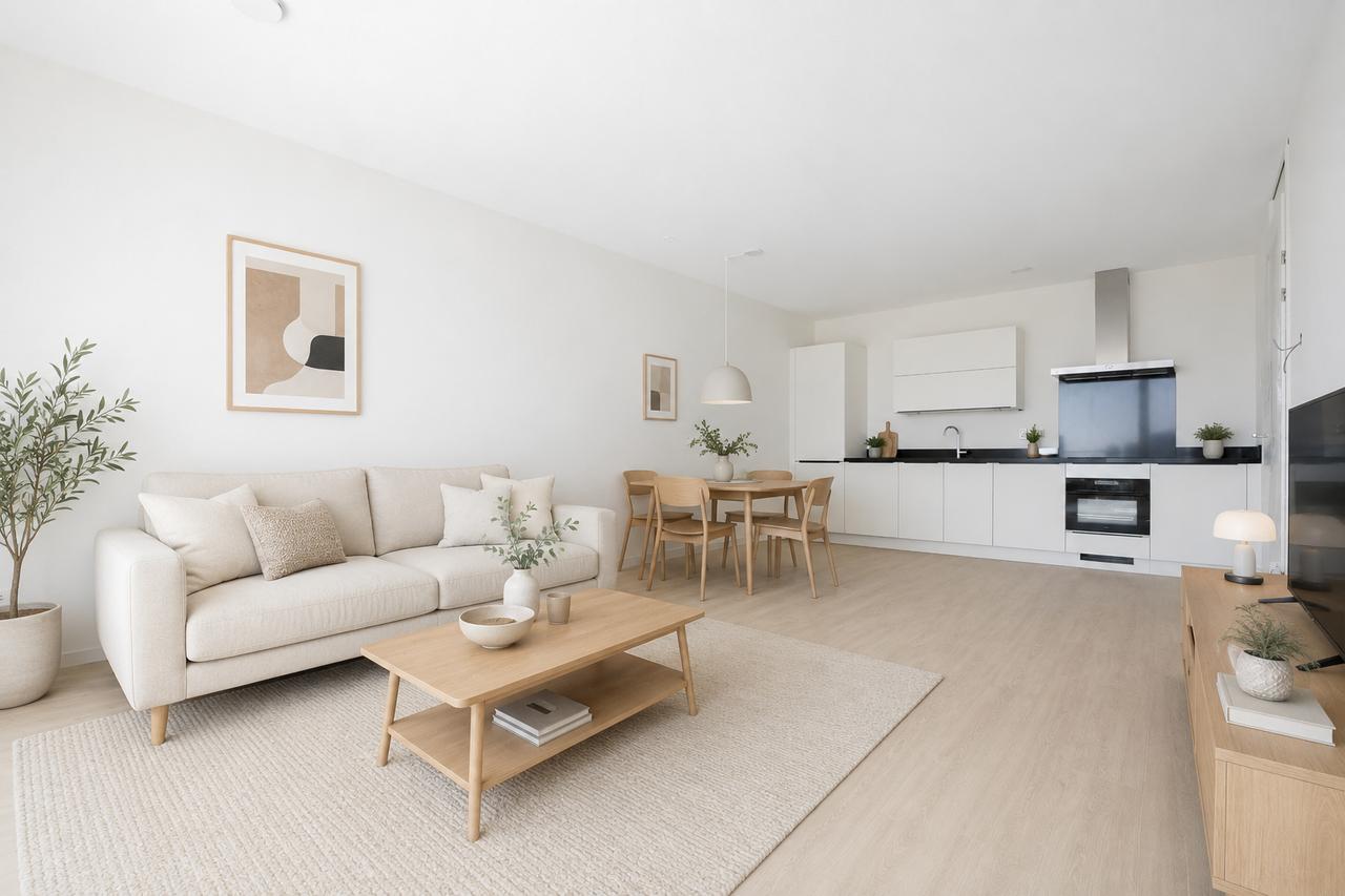 68 m² appartement met balkon in Cartesius - Afbeelding 2