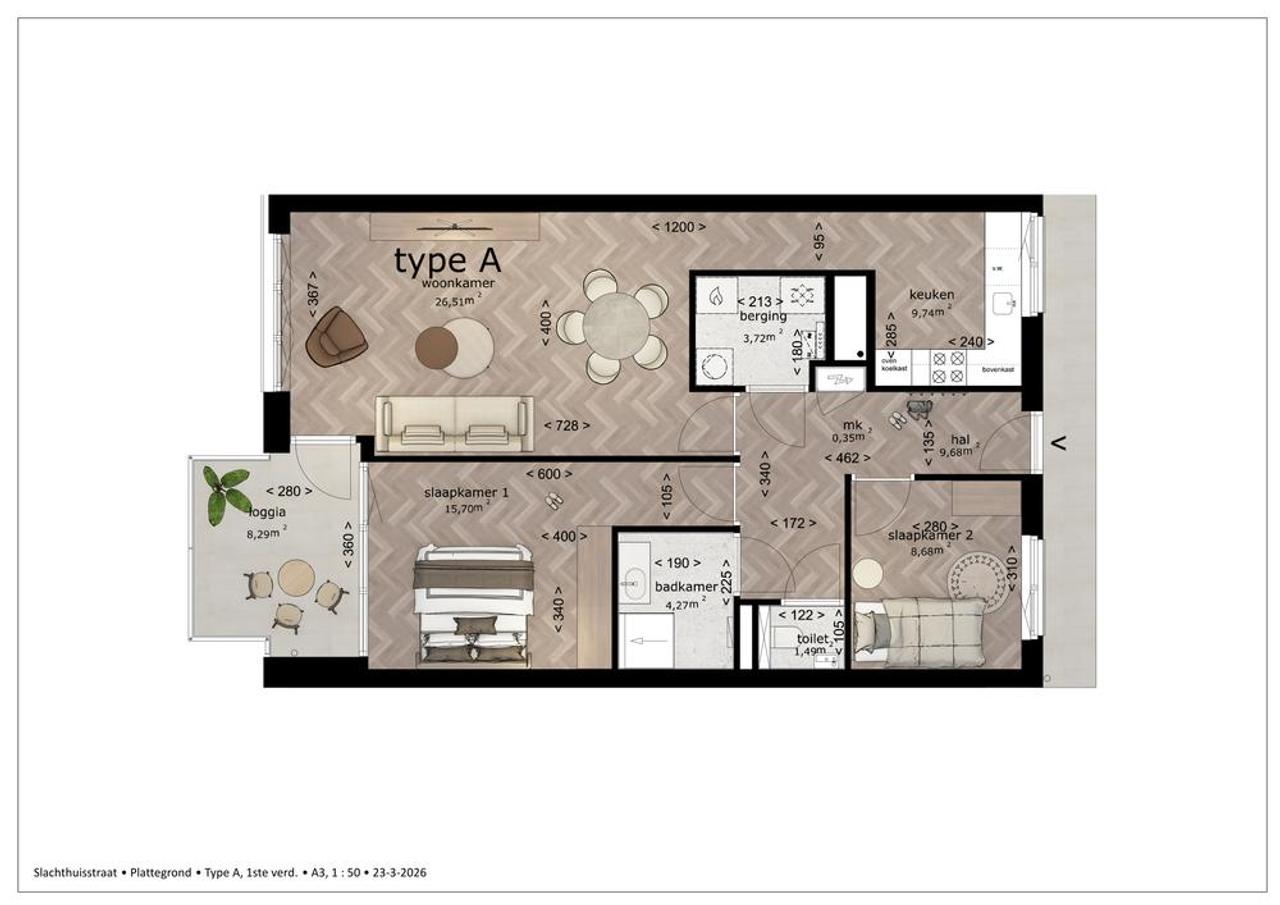 Nieuw 3-kamerappartement met A++ in Roermond - Afbeelding 15