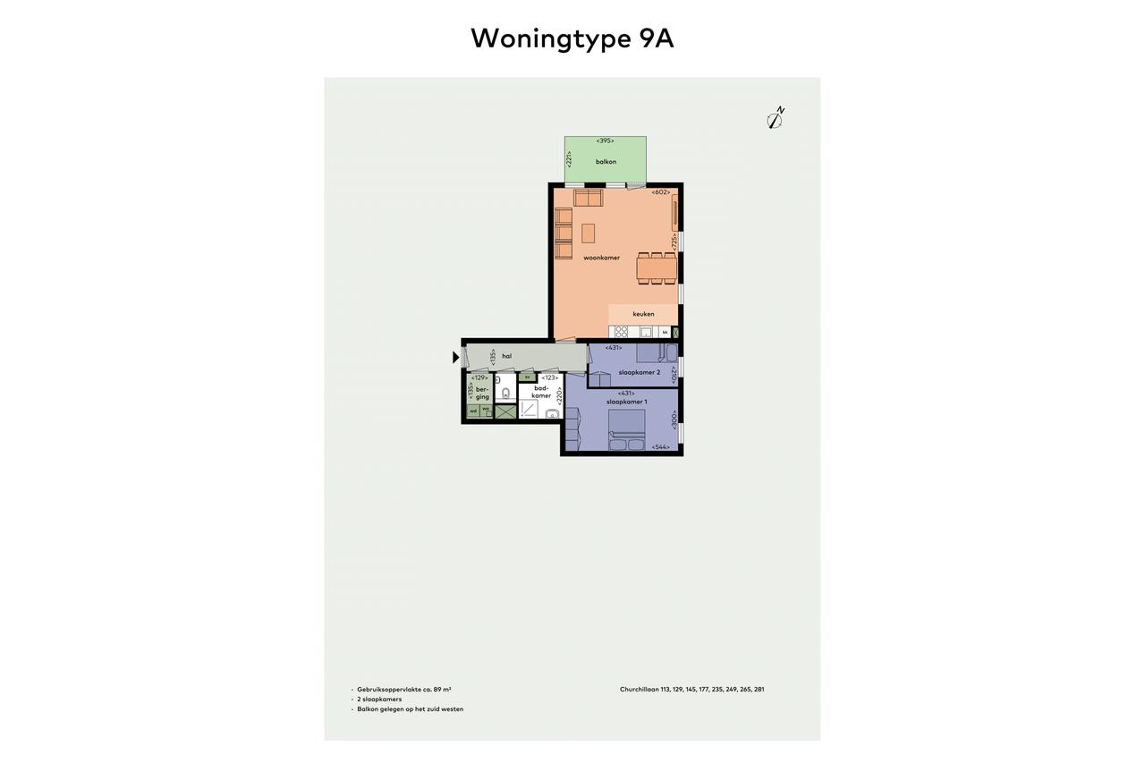 Licht 3-kamerappartement op de 6e verdieping - Afbeelding 26