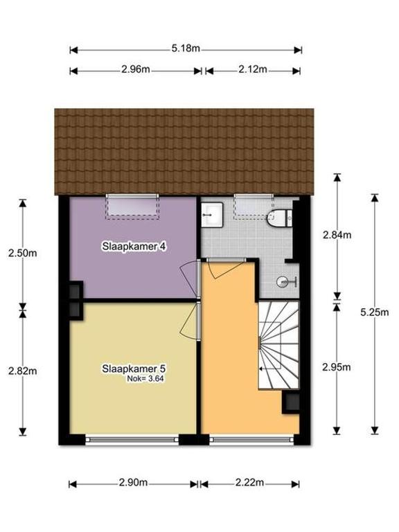 5-bedroom townhouse with garden backing onto park - Image 46
