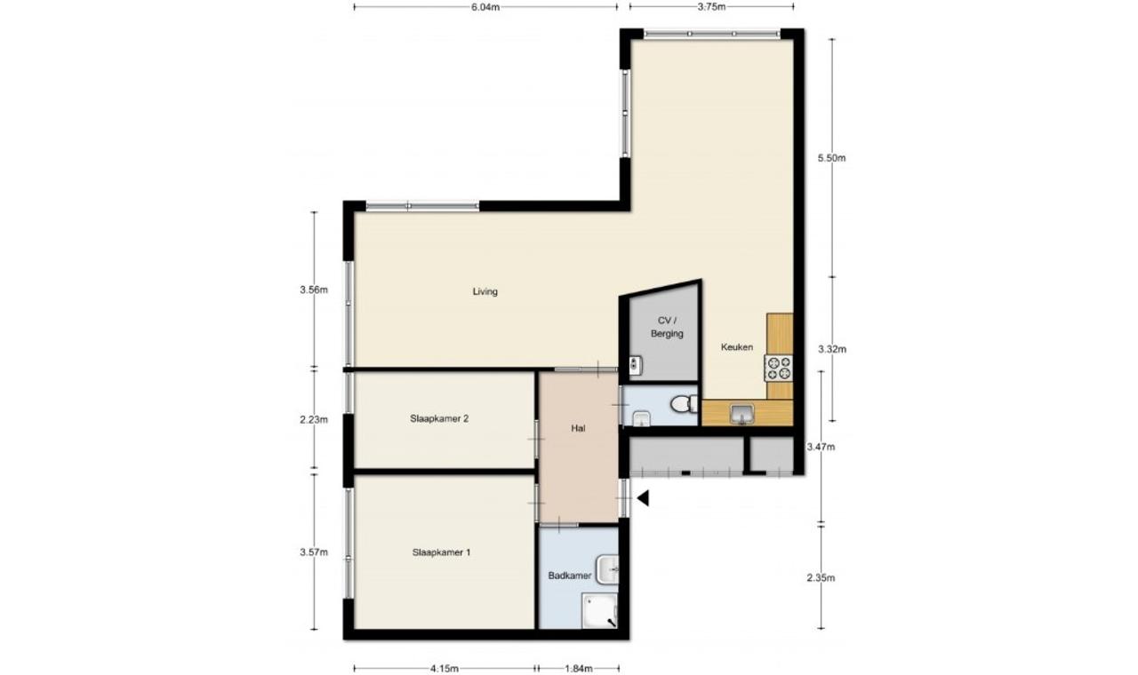 Gemeubileerd appartement in hartje Eindhoven - Afbeelding 12
