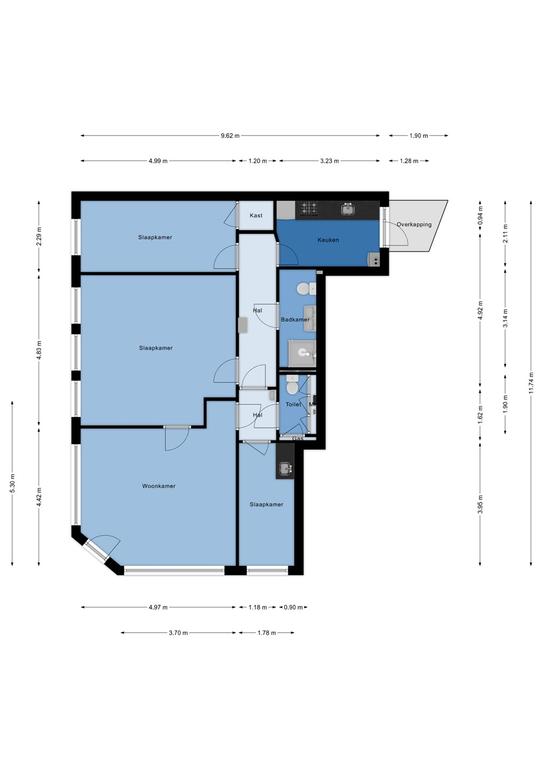 Bright 4-room apartment near Vondelpark - Image 24