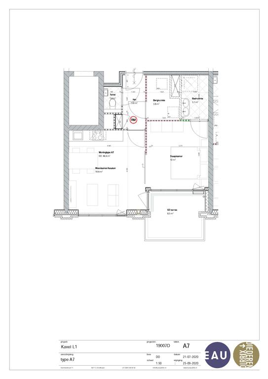 Nieuw 2-kamerappartement met balkon - Afbeelding 14