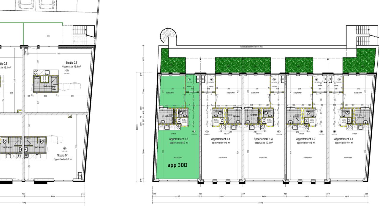 Gemeubileerd 2-kamerappartement nabij centrum - Afbeelding 12