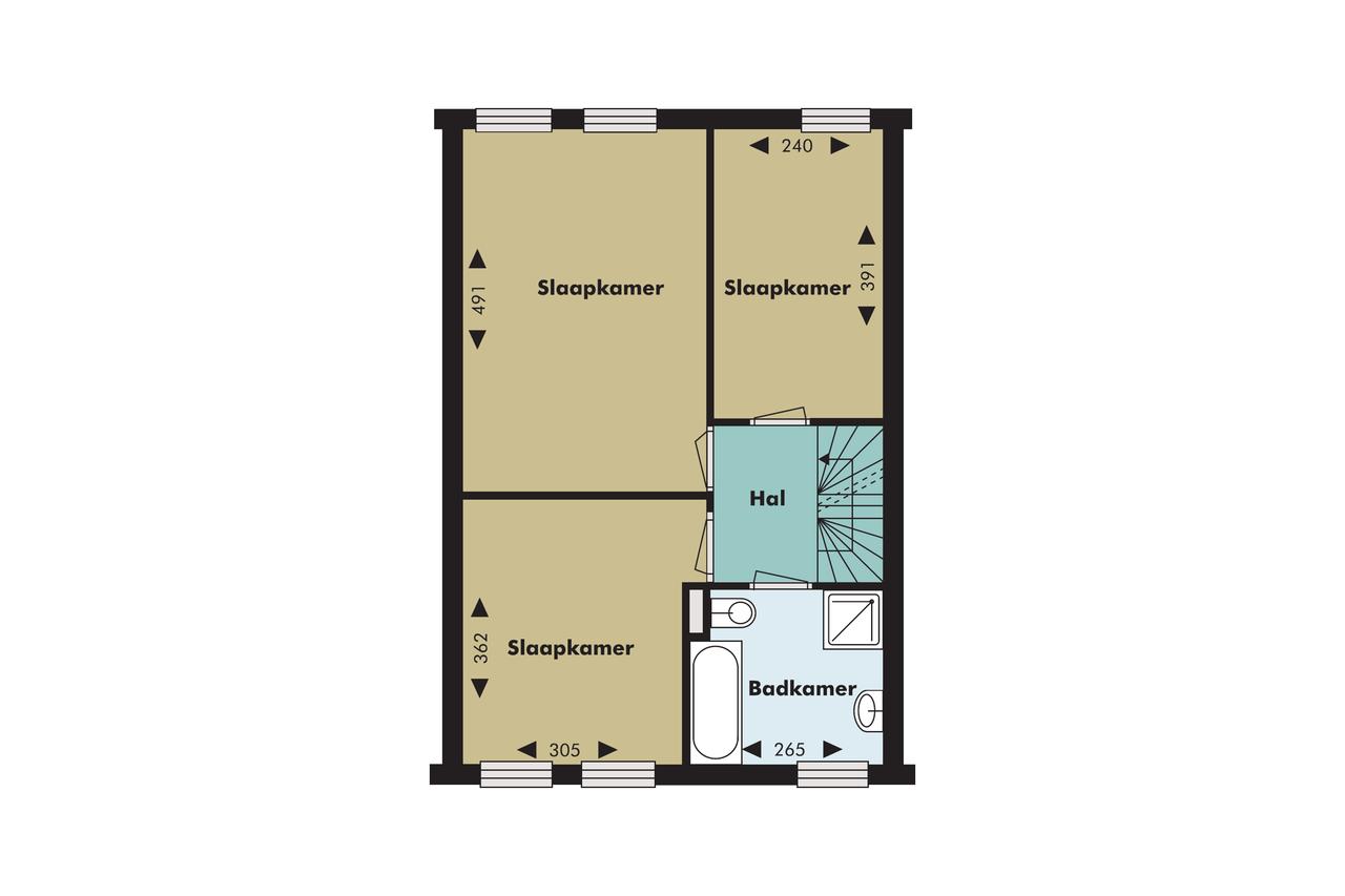 126 m2 gezinswoning met 3 slaapkamers - Afbeelding 15