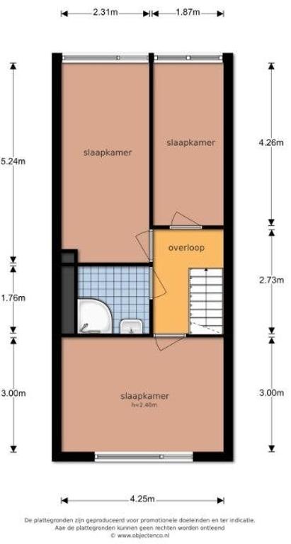 Appartement met 3 slaapkamers en balkon - Afbeelding 13