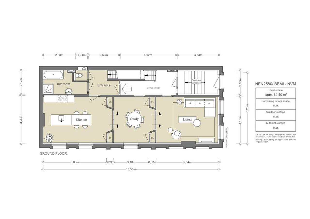 Hoekappartement aan de gracht in De Weteringschans - Afbeelding 24