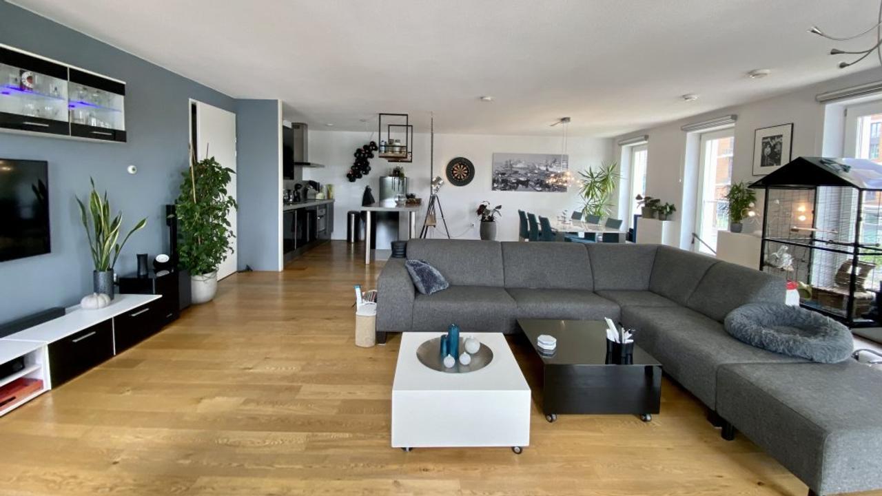 125 m² wonen met uitzicht op de Maashaven - Afbeelding 1