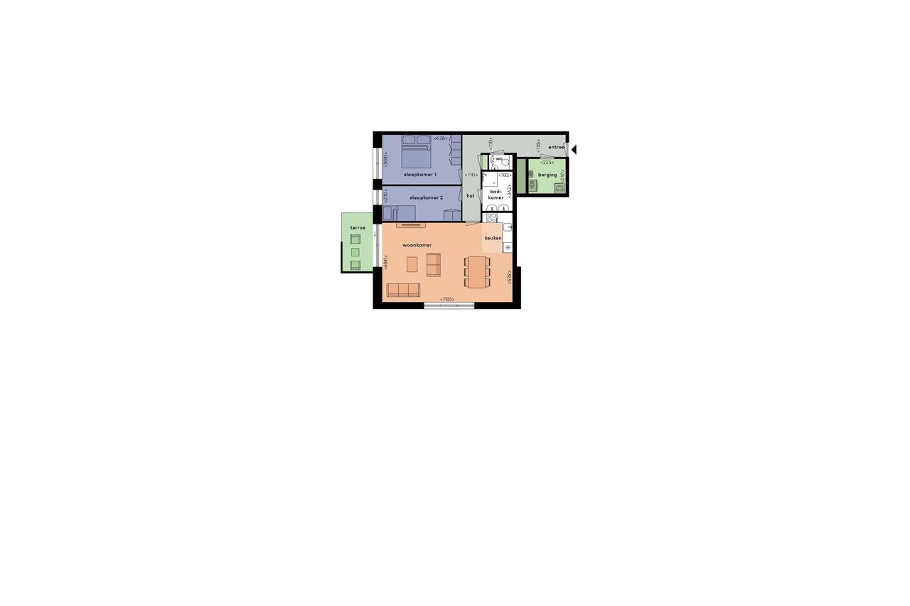 3-kamerappartement met balkon in Woerden - Afbeelding 11