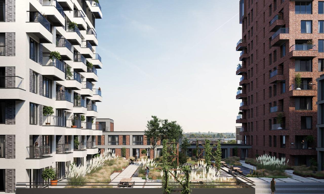 Wonen aan het IJ met balkon en 2 slaapkamers - Afbeelding 2