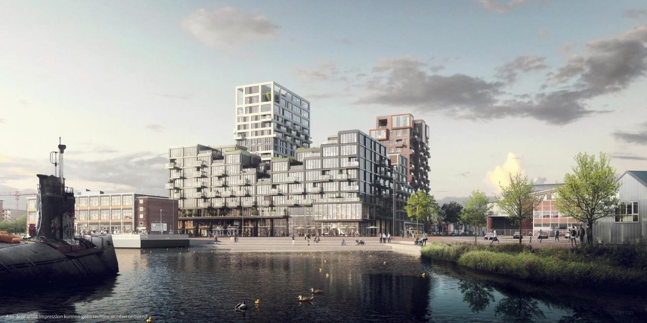 Wonen aan het IJ met balkon en 2 slaapkamers - Afbeelding 16