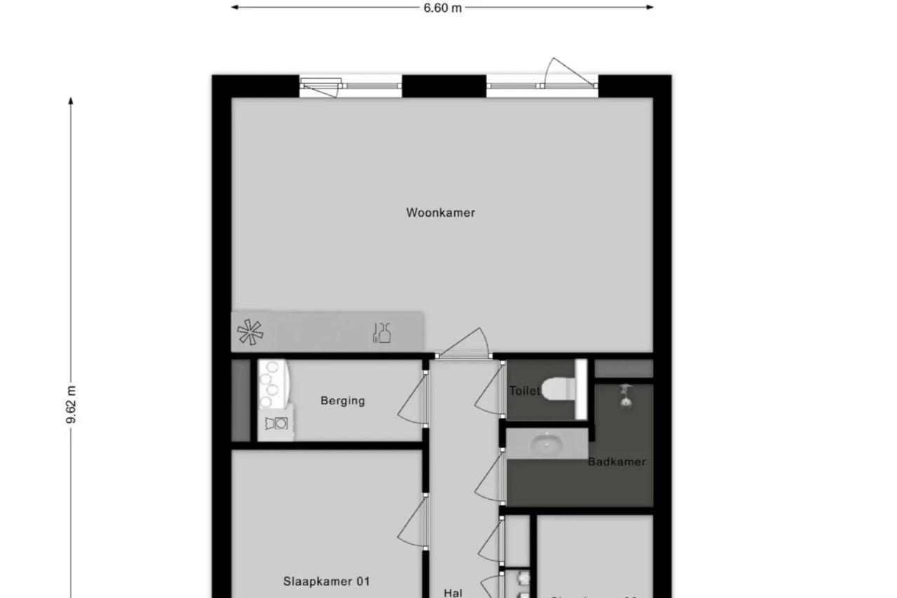 New 2-bedroom apartment with balcony - Image 29