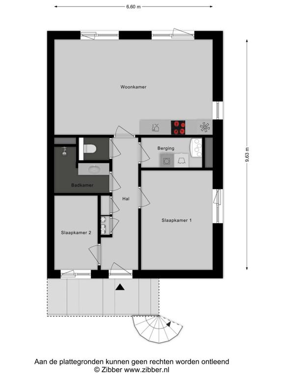 New 2-bedroom apartment with balcony - Image 34