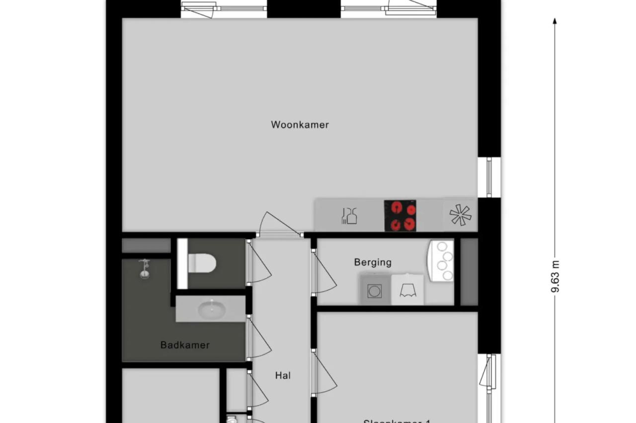2-bedroom apartment with balcony in Zevenaar - Image 38