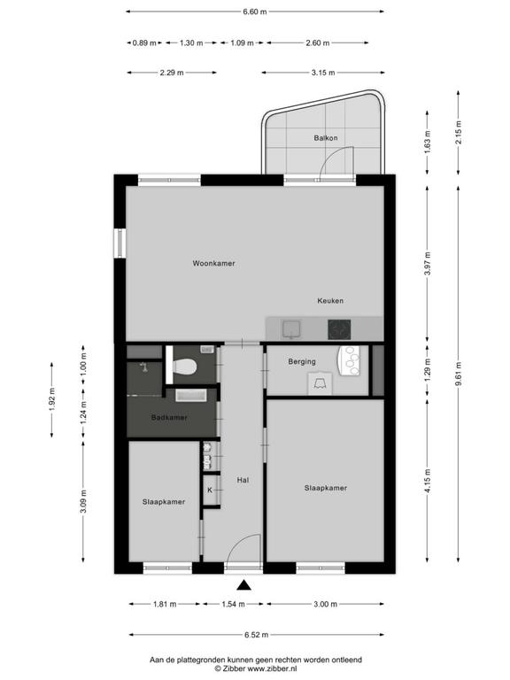 2-bedroom apartment with balcony in Zevenaar - Image 43