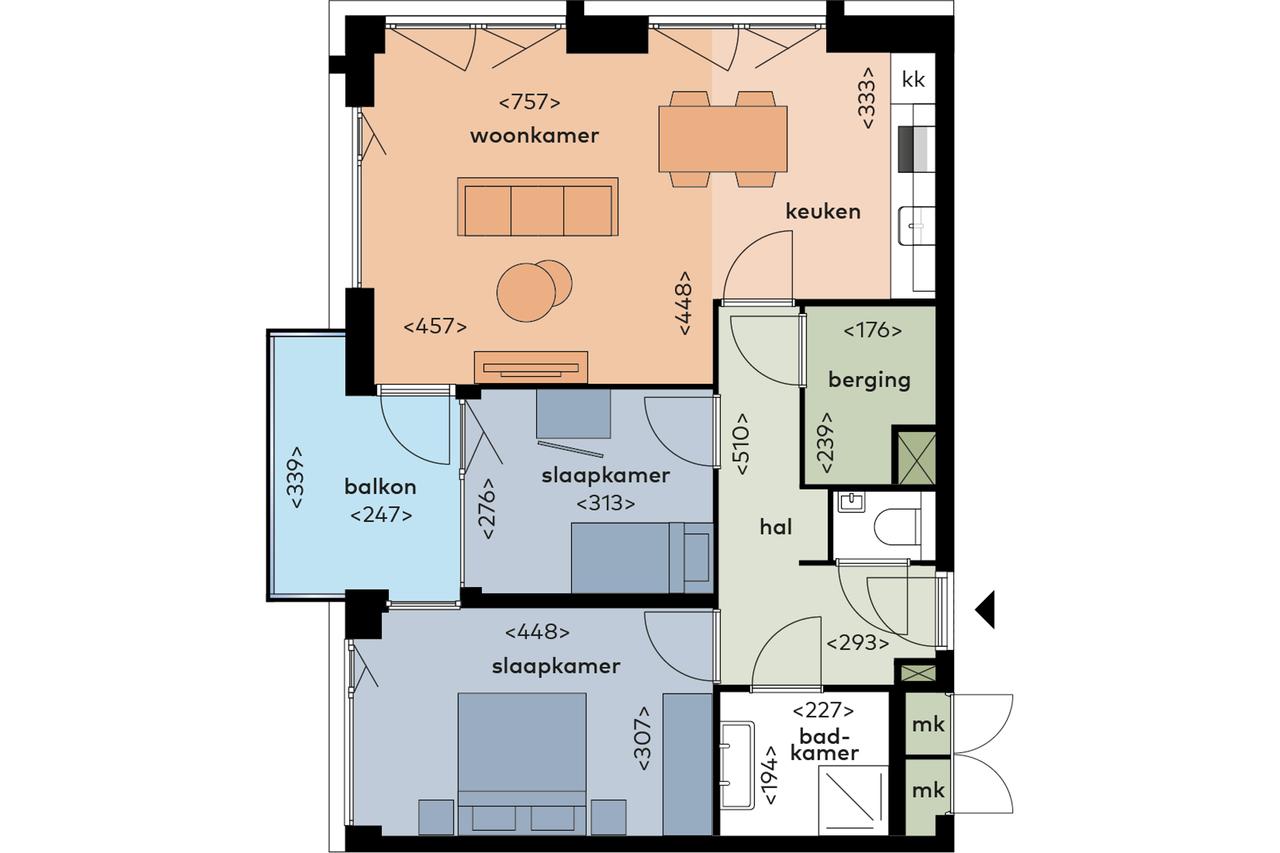 Nieuw 3-kamerappartement met balkon in Osdorp - Afbeelding 27