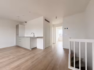 Gasloze bovenwoning met 2 slaapkamers