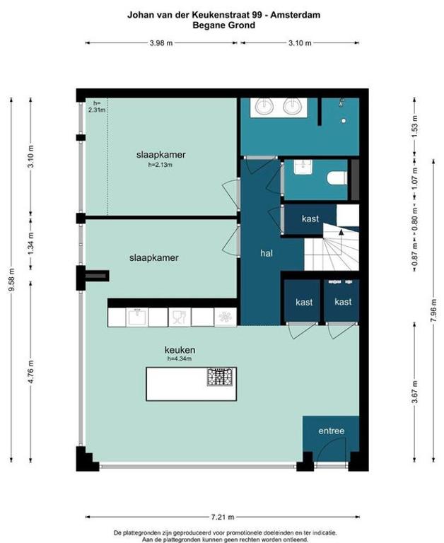 Split-level appartement met patio op IJburg - Afbeelding 25