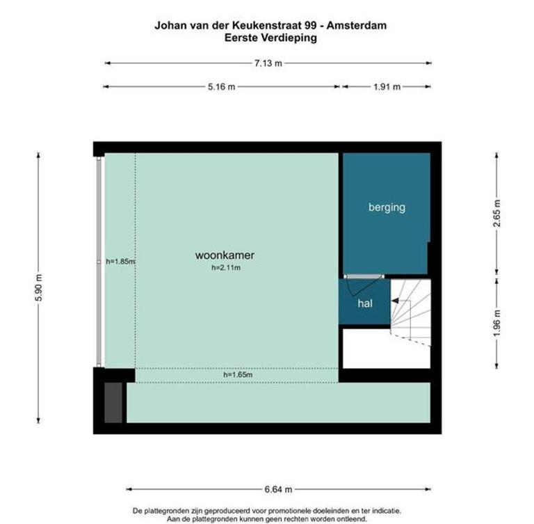 Split-level appartement met patio op IJburg - Afbeelding 26
