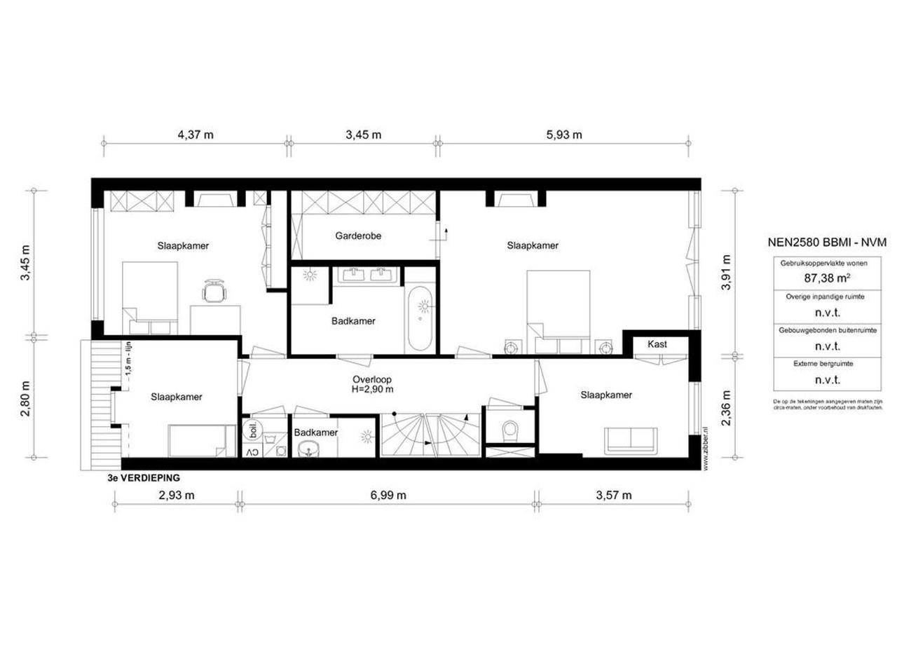 Dubbel bovenhuis met dakterras in Oud-Zuid - Afbeelding 33