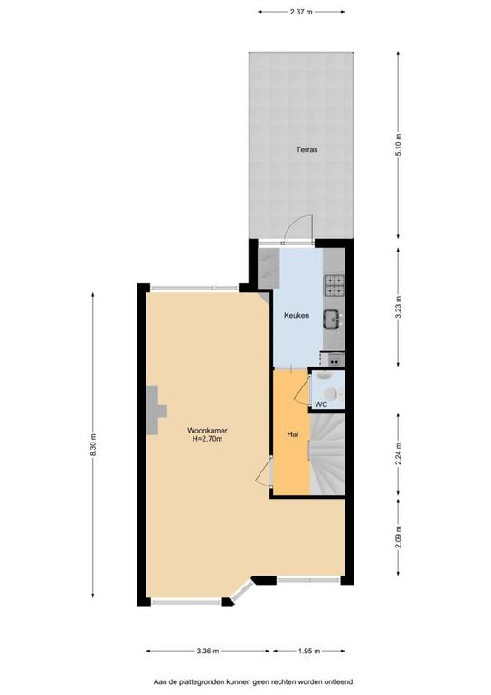 Licht appartement met terras in Zuilen - Afbeelding 26