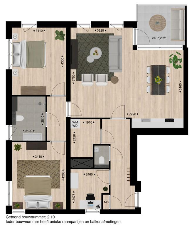 99 m² apartment in the heart of Tilburg - Image 9