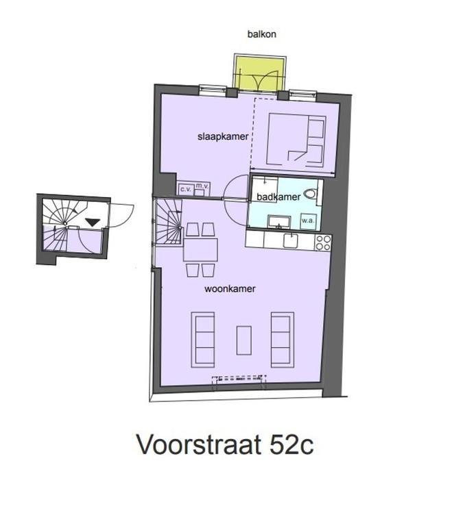 Balkon en A-label aan de Voorstraat - Afbeelding 16