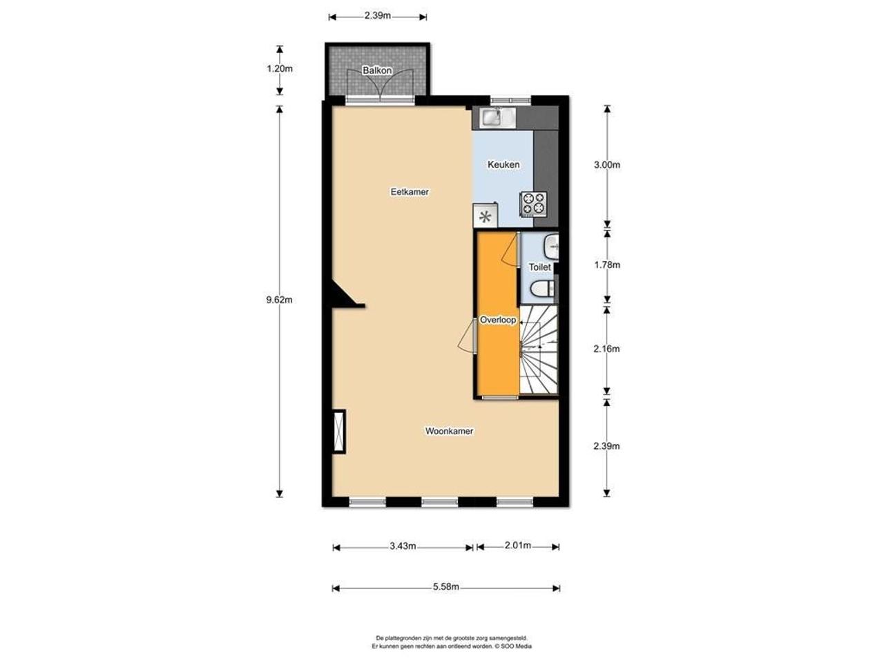 Dubbel bovenhuis met 3 slaapkamers in Den Haag - Afbeelding 13