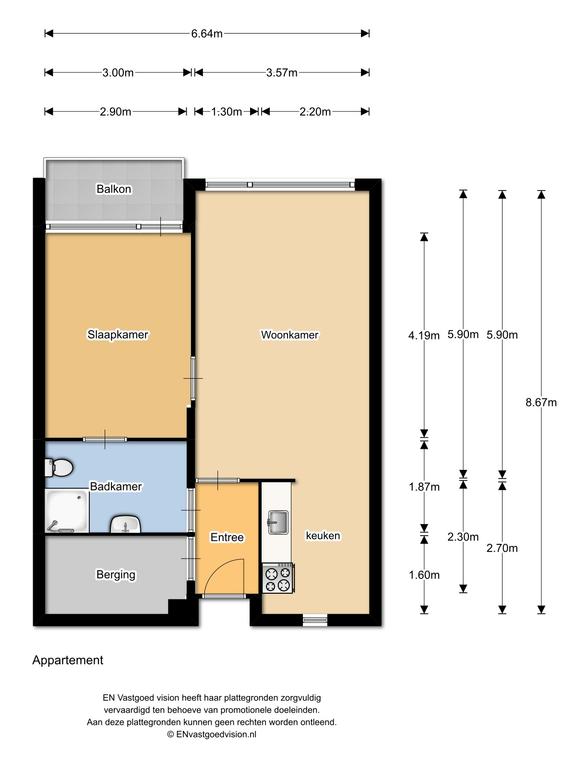 Seniorenappartement met balkon in Harderwijk - Afbeelding 4