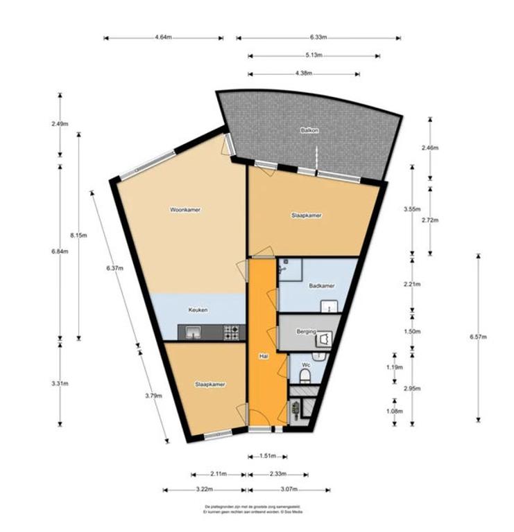 3-kamerappartement met groot dakterras - Afbeelding 31