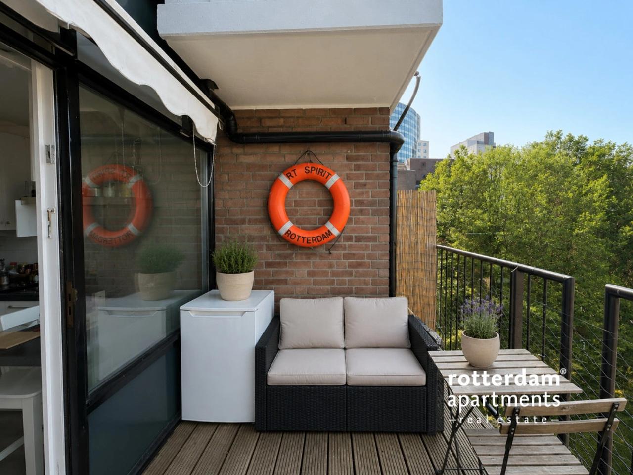 Gemeubileerd 3-kamerappartement met havenzicht - Afbeelding 22