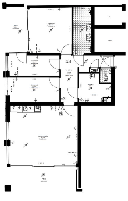 Appartement met terras en 3 slaapkamers - Afbeelding 10