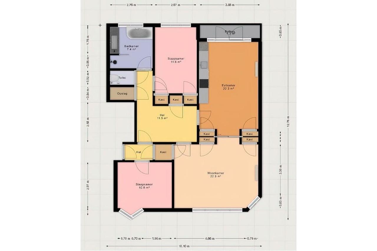 Appartement in Bloemenbuurt-Oost - Afbeelding 34