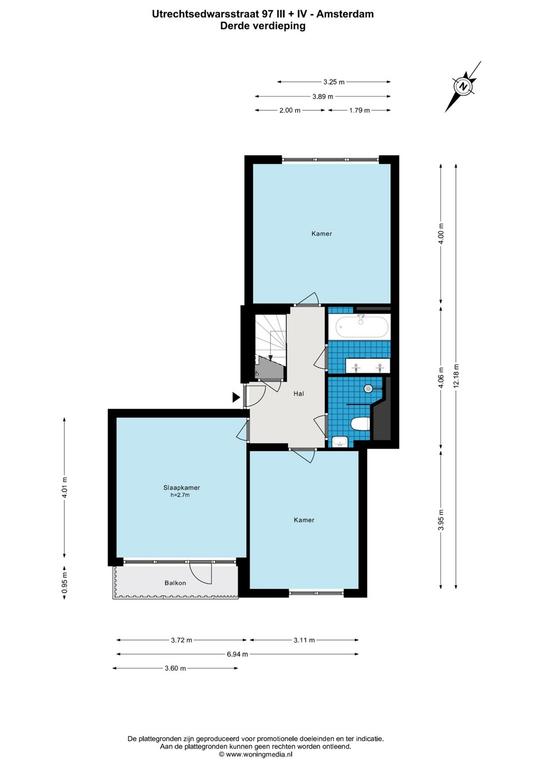 130m² appartement met dakterras vlakbij de Amstel - Afbeelding 30
