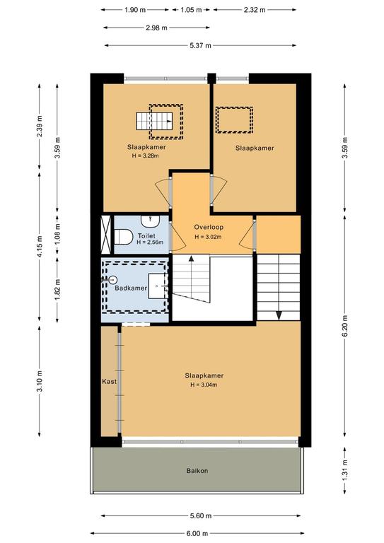 220m² familiehuis met 5 slaapkamers op IJburg - Afbeelding 39