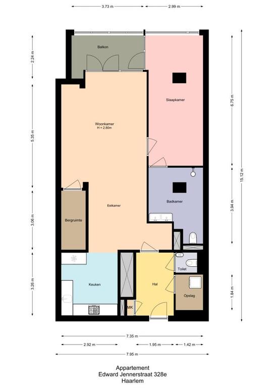 Furnished 3-room apartment with loggia - Image 6