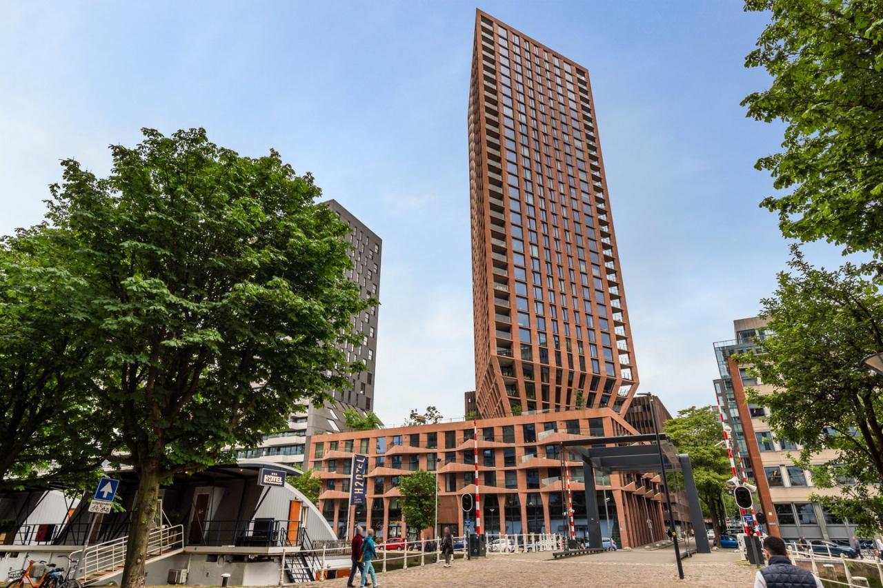 Loft op de 23e met balkon en skylinezicht - Afbeelding 2