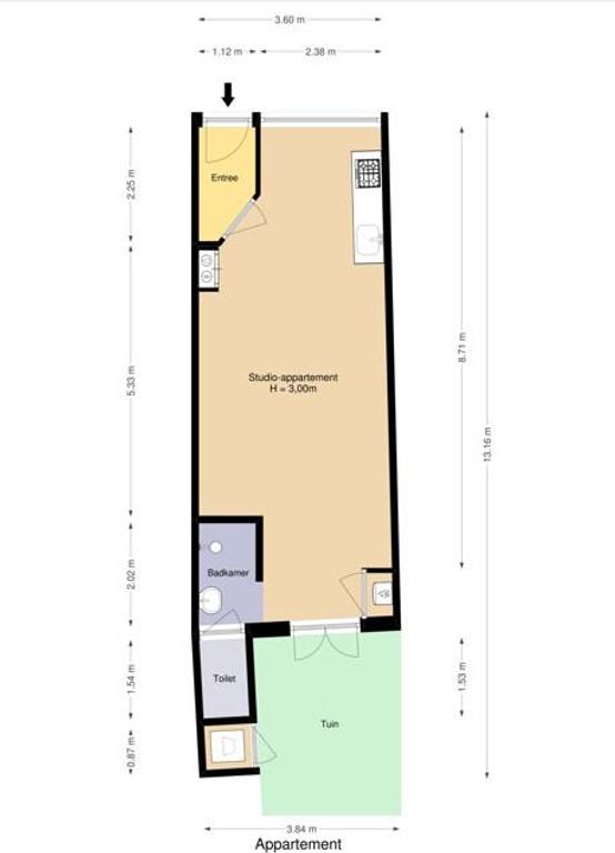 158 m² Townhouse with Garden in Burgwal - Image 5