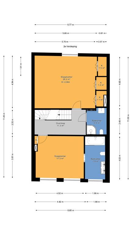 3-laags bovenhuis met terras in 2005 - Afbeelding 56