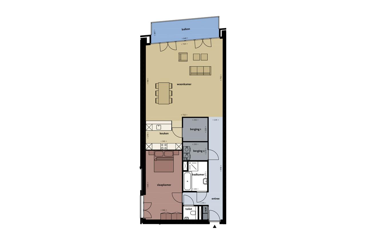 120 m² appartement met terras op IJburg - Afbeelding 19