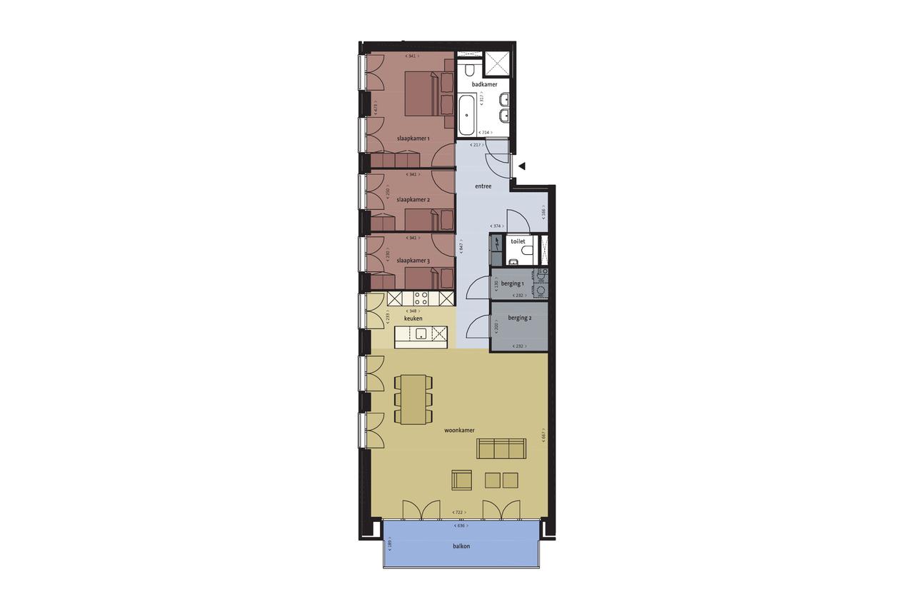 130 m² appartement met 3 slaapkamers op IJburg - Afbeelding 5