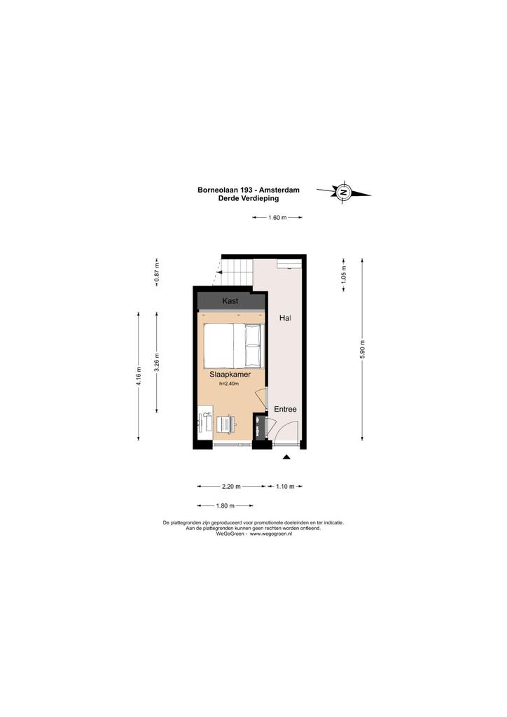 Maisonnette met 2 slaapkamers en zonnig balkon - Afbeelding 27