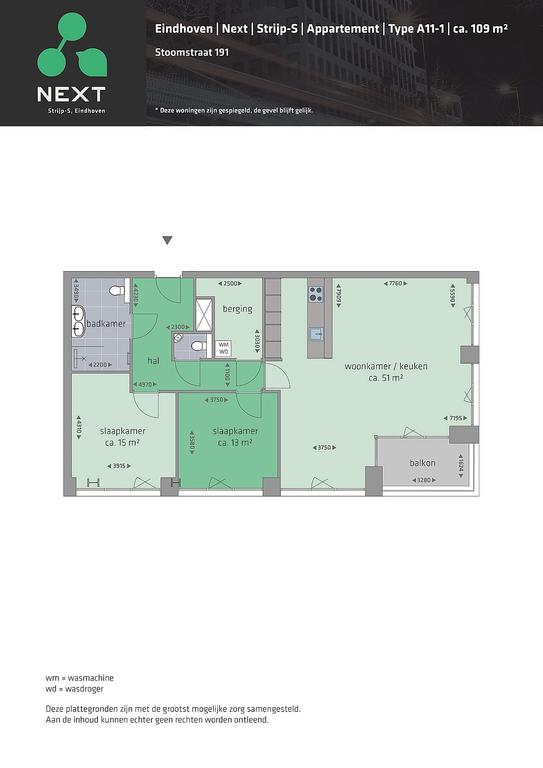 109 m² op de 12e verdieping in Strijp-S - Afbeelding 7