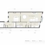 69 m² appartement met balkon aan de Nassaukade - Afbeelding 13